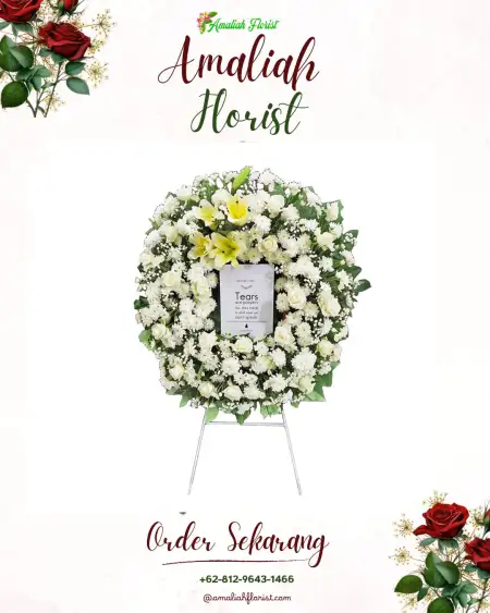 Krans Bunga Duka Tirtomartani