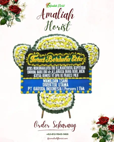 Papan Bunga Duka Tirtomartani